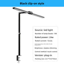 Foldable Dual-Head LED Desk Lamp with Touch Control