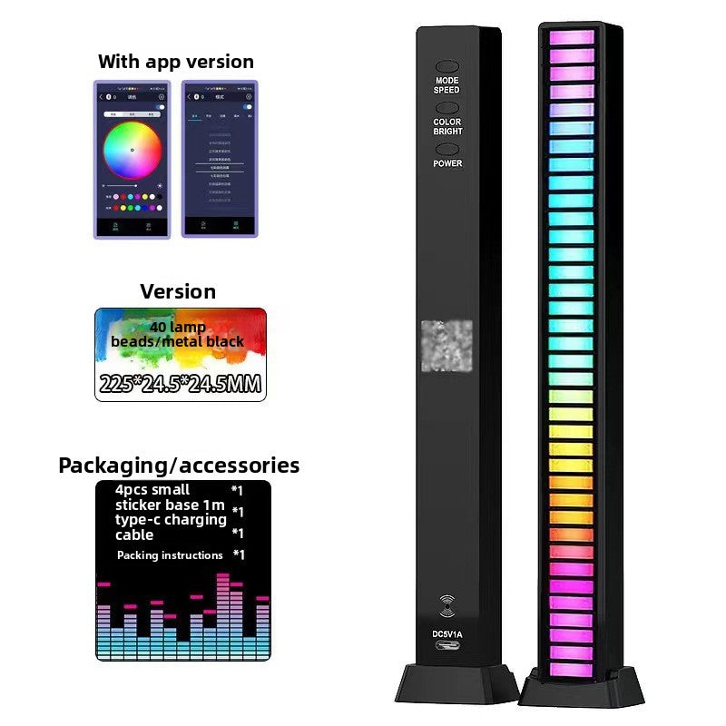 Bluetooth ambient sensing light strip