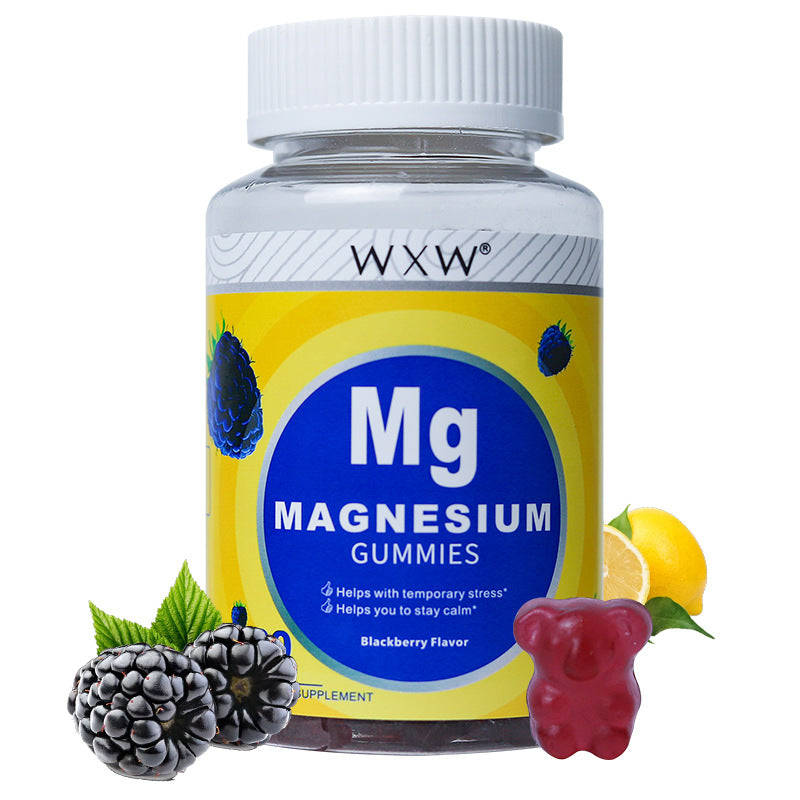 Magnesium Glycinate Gummies Sugar-Free Vitamin Supplement