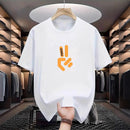 Men's Mesh Print Casual T-Shirt