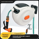 Automatic telescopic pipe reel for car washing