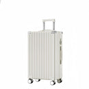Retro Silent Wheel Travel Luggage Suitcase with Combination Lock
