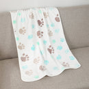 Soft Flannel Pet Blanket for Dogs and Cats