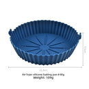 Air Fryer Silicone Baking Mat Round Non-Stick Cookware