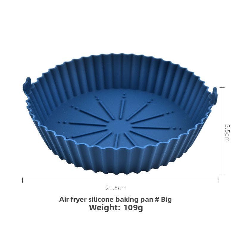 Air Fryer Silicone Baking Mat Round Non-Stick Cookware