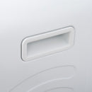 HOMCOM Portable Clothes Dryer, 120V 1300W Compact Laundry Dryer With Intelligent Drying, 3.2 Cu.ft Stainless Steel Drum, Front Load Electric Dryer For Apartments, Dorms, RVs, White