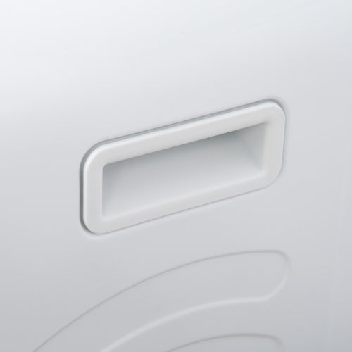 HOMCOM Portable Clothes Dryer, 120V 1300W Compact Laundry Dryer With Intelligent Drying, 3.2 Cu.ft Stainless Steel Drum, Front Load Electric Dryer For Apartments, Dorms, RVs, White