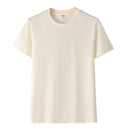 Combed Cotton Short-Sleeved T-Shirt