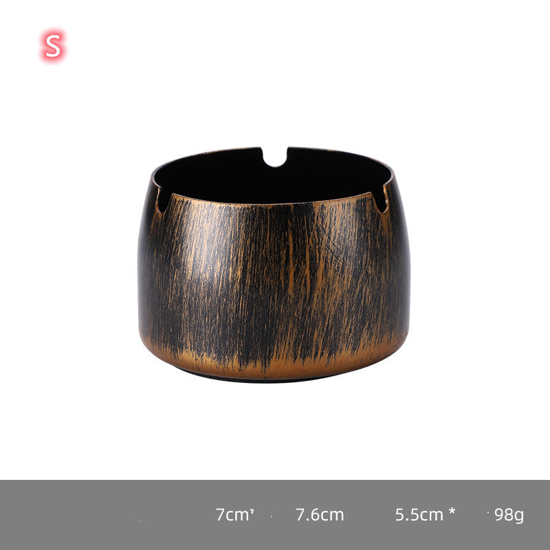 Iron Ashtray Anti Fly Ash Bar Creative Personality Trend Consumer
