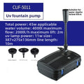 Pond Circulating Water Pump with UV Light for Fountain and Filtration