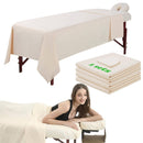 3 Piece Massage Table Sheets Set 2 Sets Massage Bed Cover Soft Waterproof