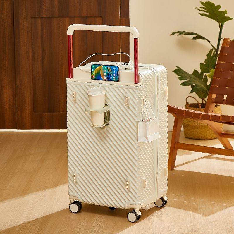 Five-Wheel Large-Capacity Travel Luggage with Password Lock