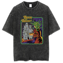 Washed and distressed T-shirt