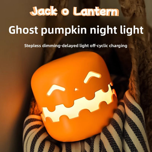 Pumpkin-Shaped Night Light