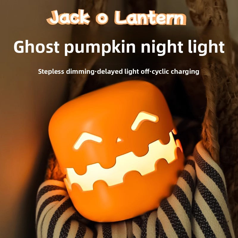 Pumpkin-Shaped Night Light
