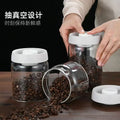 Vacuum Sealed Jar Food Grade Borosilicate Glass Storage Jar Kitchen Dispensing Bottle Tea Coffee Bean Storage Jar
