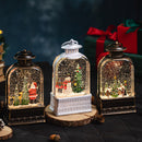 Christmas Glowing Water-Filled Lantern Desktop Decoration
