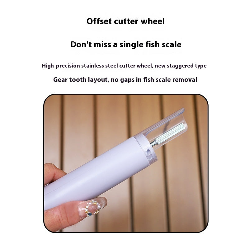Electric Gadget For Scraping Fish Scales Full-automatic Waterproof Scales Scraper