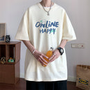 Pure cotton short-sleeved T-shirt for men