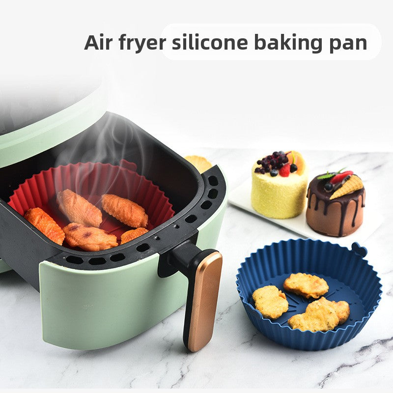 Air Fryer Silicone Baking Mat Round Non-Stick Cookware