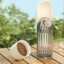 2-in-1 Portable Pet Water Bottle ? Green Dog Walking Drinking Cup with Feeding Bowl | Pet Travel Essentials