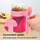 Double-layer portable yogurt cup