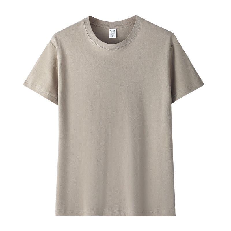 Combed Cotton Short-Sleeved T-Shirt