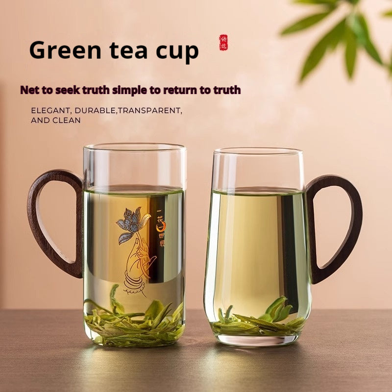 Heat-resistant Green-tea Cup Good-looking Large-capacity Water Cup
