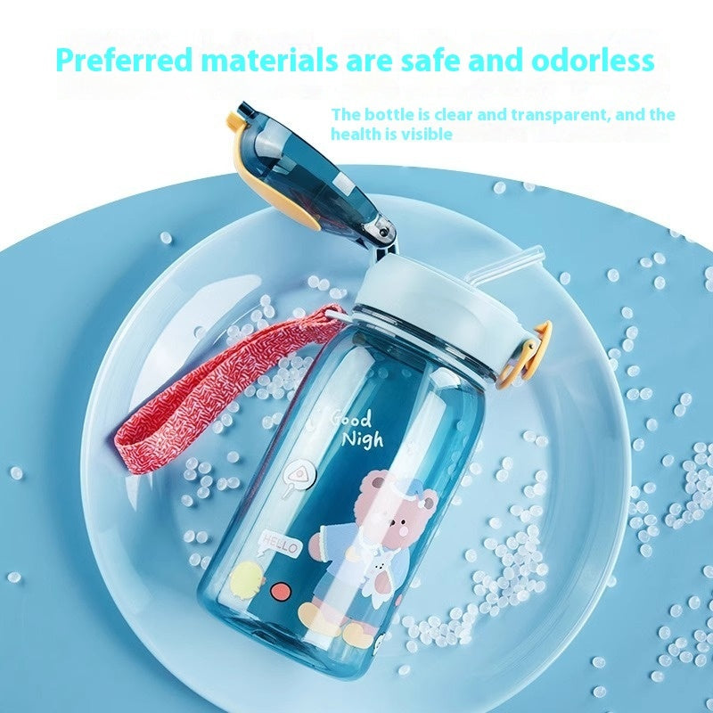 Children's Plastic Bounce Direct Drink Portable Water Cup