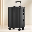 Retro Silent Wheel Travel Luggage Suitcase with Combination Lock