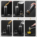 Tea-water separation thermos