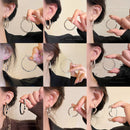 S925 Silver Pearl Earrings Elegant Light Luxury Fashion Jewelry