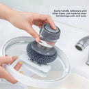 Automatic Liquid Dispensing Kitchen Cleaning Brush
