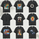 Washed and distressed T-shirt