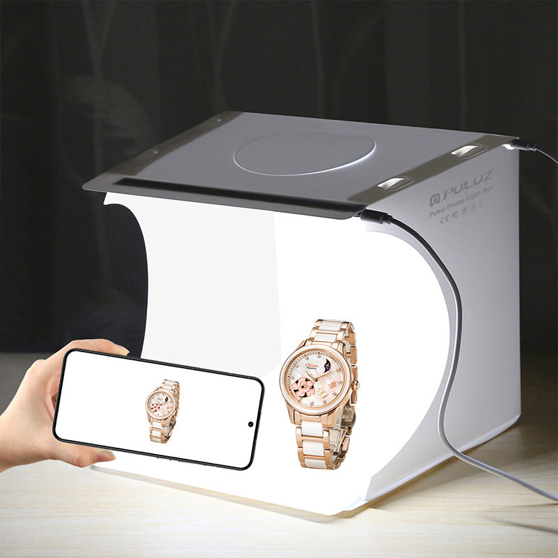 Portable Folding LED Photo Studio Light Box