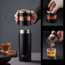 Smart Temperature Display Vacuum Insulated Cup with Tea Strainer