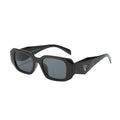 Fashionable men's and women's square-framed sunglasses