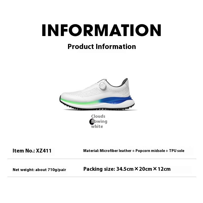 Men's Sports Sneakers Super Soft Popcorn Midsole Knob Shoes