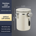 Coffee Bean Stainless Steel Sealed Container
