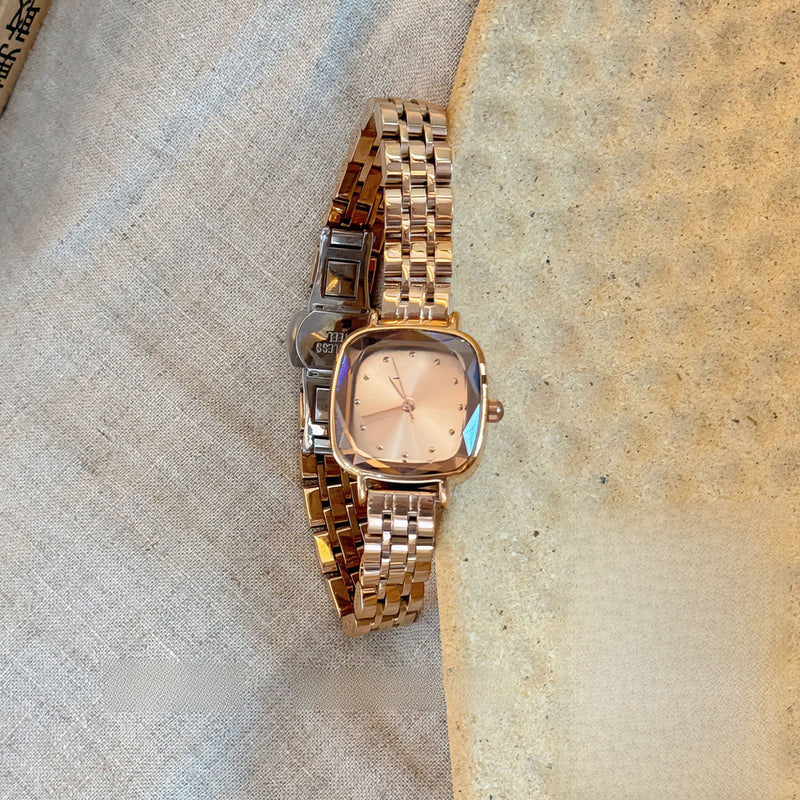 Women's Small Square Quartz Watch