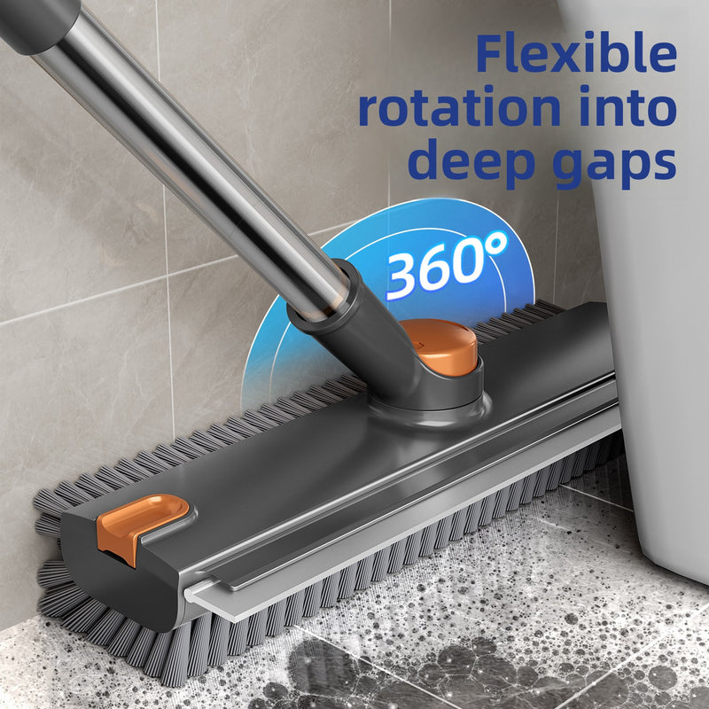Long Handle Hard Bristle Floor and Toilet Brush
