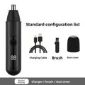 Rechargeable Electric Nose Hair Trimmer with Washable Head