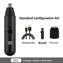 Rechargeable Electric Nose Hair Trimmer with Washable Head