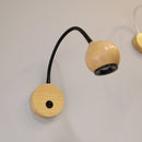 Bedroom Bedside Wall Stair Aisle Log Lamp