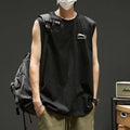 Men's Quick-Dry Sleeveless T-Shirt Loose Fit Workout Top