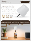 Bottle-shaped lamp - plug-in bedside lamp