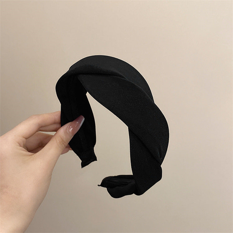Hair Fixer Cross Headband Summer Face Wash Hair Accessories