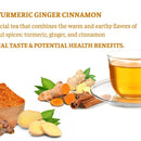 Premium Turmeric Ginger Cinnamon Tea Bags