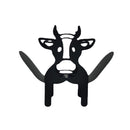 Cow Paper Holder Iron Tissue Stand
