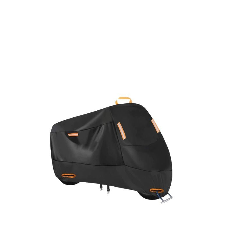 Motorcycle Cover Rainproof Silver Coated Sunshield Dustproof